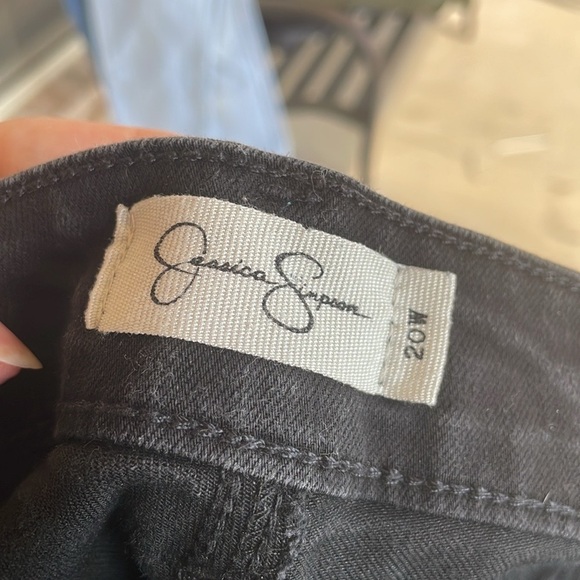 Jessica Simpson Kiss Me Skinny Black Stretchy Skinny Jeans - Picture 6 of 8